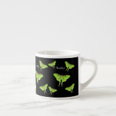 Tasse Expresso Illustration de Luna Moth (Droite)