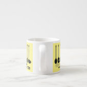 Tasse Expresso Illustration de l'ustensile de cuisine (Dos)
