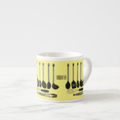 Tasse Expresso Illustration de l'ustensile de cuisine (Devant droit)