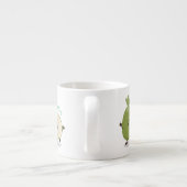 Tasse Expresso Illustration de mignonne guava feijoa (Dos)