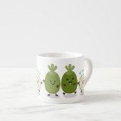 Tasse Expresso Illustration de mignonne guava feijoa (Devant droit)