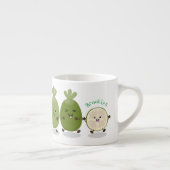 Tasse Expresso Illustration de mignonne guava feijoa (Droite)