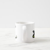 Tasse Expresso Illustration de motoneige (Dos)