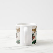 Tasse Expresso Illustration de papillon antique : 1820 Orfèvre (Dos)