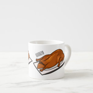 Tasse Expresso Illustration de Peking duck