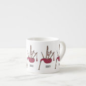 Tasse Expresso Illustration de pipes (Devant droit)