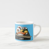 Tasse Expresso Illustration de sushi (Droite)
