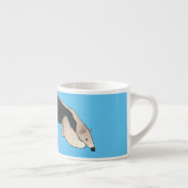 Tasse Expresso Illustration de Tamandua (Droite)