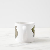 Tasse Expresso Illustration de Tarsier (Dos)