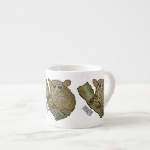 Tasse Expresso Illustration de Tarsier (Devant droit)