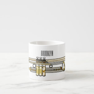 Tasse Expresso Illustration de trompette