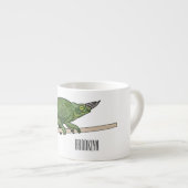 Tasse Expresso Illustration du caméléon de Jackson (Devant droit)