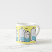 Tasse Expresso Illustration du lait (Devant droit)
