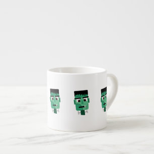 Tasse Expresso Illustration du monstre de Frankenstein