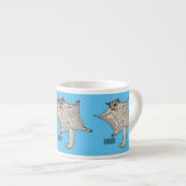 Tasse Expresso Illustration du planeur à sucre (Devant droit)