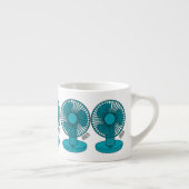 Tasse Expresso Illustration du ventilateur (Droite)