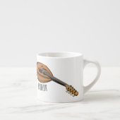 Tasse Expresso Illustration en mandoline (Droite)