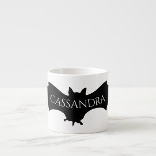 Tasse Expresso Illustration vintage gothique de batte
