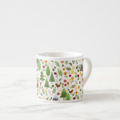 Tasse Expresso Illustrations scandinaves de style sur le motif (Devant droit)