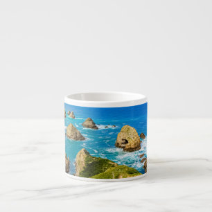 Tasse Expresso îlots Nugget Point, Nouvelle-Zélande