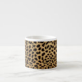 Tasse Expresso Impression Cheetah (Devant)