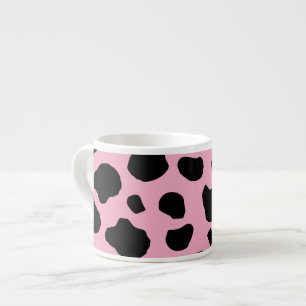 Tasse Expresso Impression de vache, Motif de vache, Spots de vach
