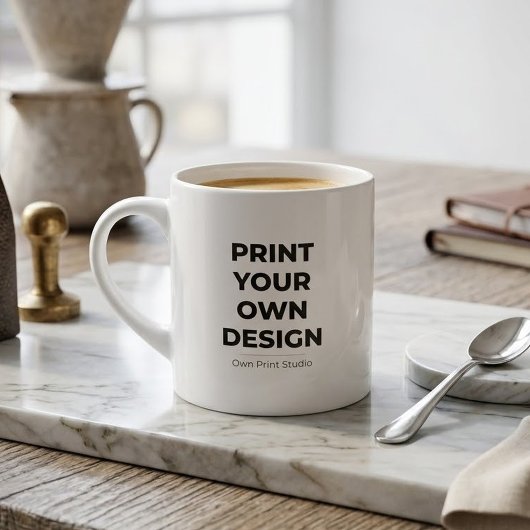 Tasse Expresso Impression personnalisée | Impression de mes propr