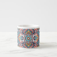 Indian Paisley : Motif ethnique mandala