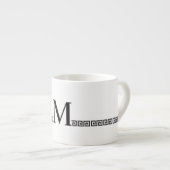 Tasse Expresso Initiale grecque (Devant droit)