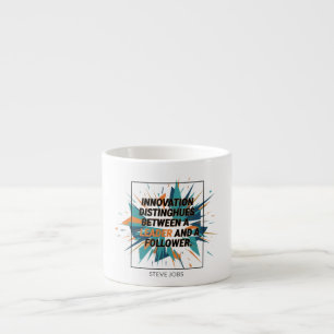 Tasse Expresso Innovation Distingue Steve Jobs Moderne
