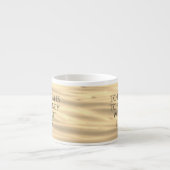 Tasse Expresso Inspirationnel Rêver est à Voyage ... (Devant)