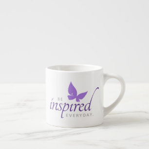 Tasse Expresso Inspirationnel Soyez Inspiré Papillon Quotidien