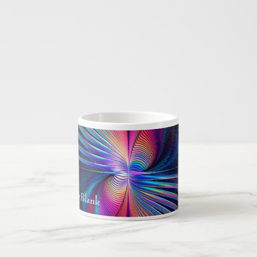 Tasse Expresso Iridescence structurelle (Devant)