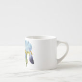 Tasse Expresso Iris d'aquarelle (Droite)