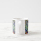 Tasse Expresso Iris de Van Gogh Peinture Impressionniste (Dos)