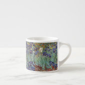 Tasse Expresso Iris de Van Gogh Peinture Impressionniste (Droite)