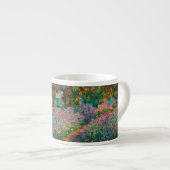 Tasse Expresso Iris Jardin Monet Giverny fleurs (Devant droit)