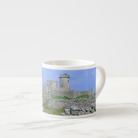 Tasse Expresso Irlande, Inishmore, Aran Island, Dun Aengus Fort (Devant droit)