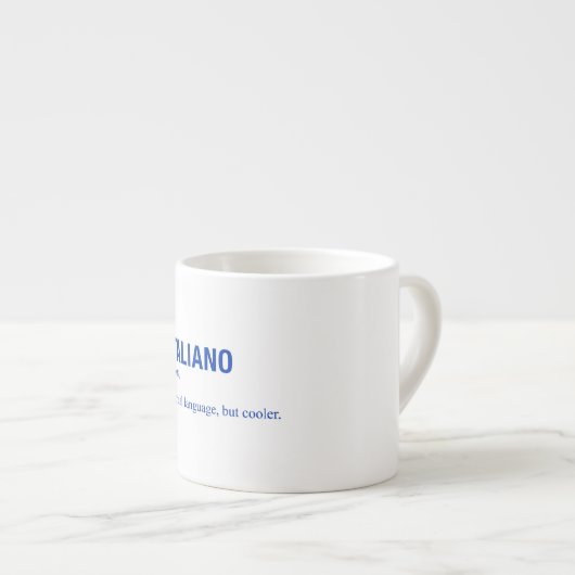TASSE EXPRESSO ITALIEN (Devant droit)
