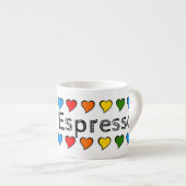 Tasse Expresso J'adore le café (Devant droit)