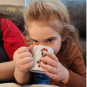 Tasse Expresso J'aime la petite amie des enfants de Clarice Reind