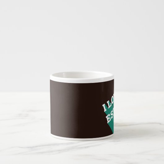 Tasse Expresso J'aime le café express (Devant)