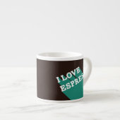 Tasse Expresso J'aime le café express (Devant droit)