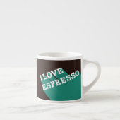 Tasse Expresso J'aime le café express (Droite)