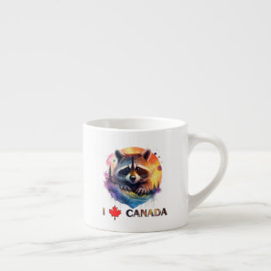 Tasse Expresso J'aime le Canada