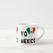 Tasse Expresso J'Aime Le Mexique (Droite)