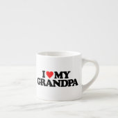 TASSE EXPRESSO J'AIME MON GRAND-PAPA (Droite)