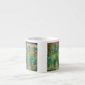Tasse Expresso Jardin aux fleurs de Monet (Devant)