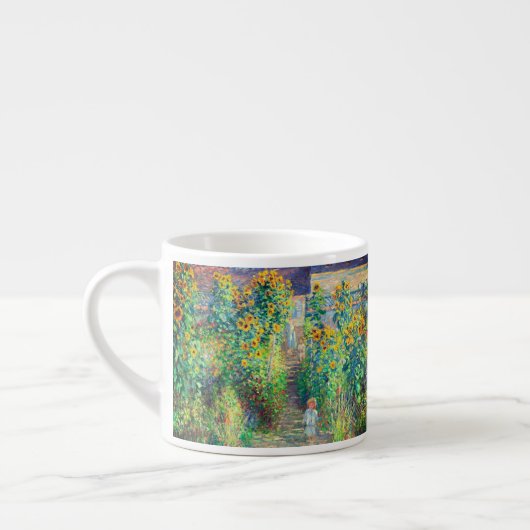 Tasse Expresso Jardin aux fleurs de Monet (Gauche)
