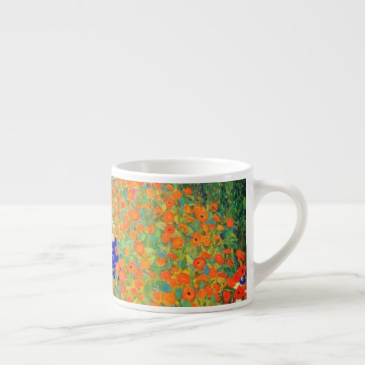 Tasse Expresso Jardin aux fleurs Gustav Klimt (Droite)